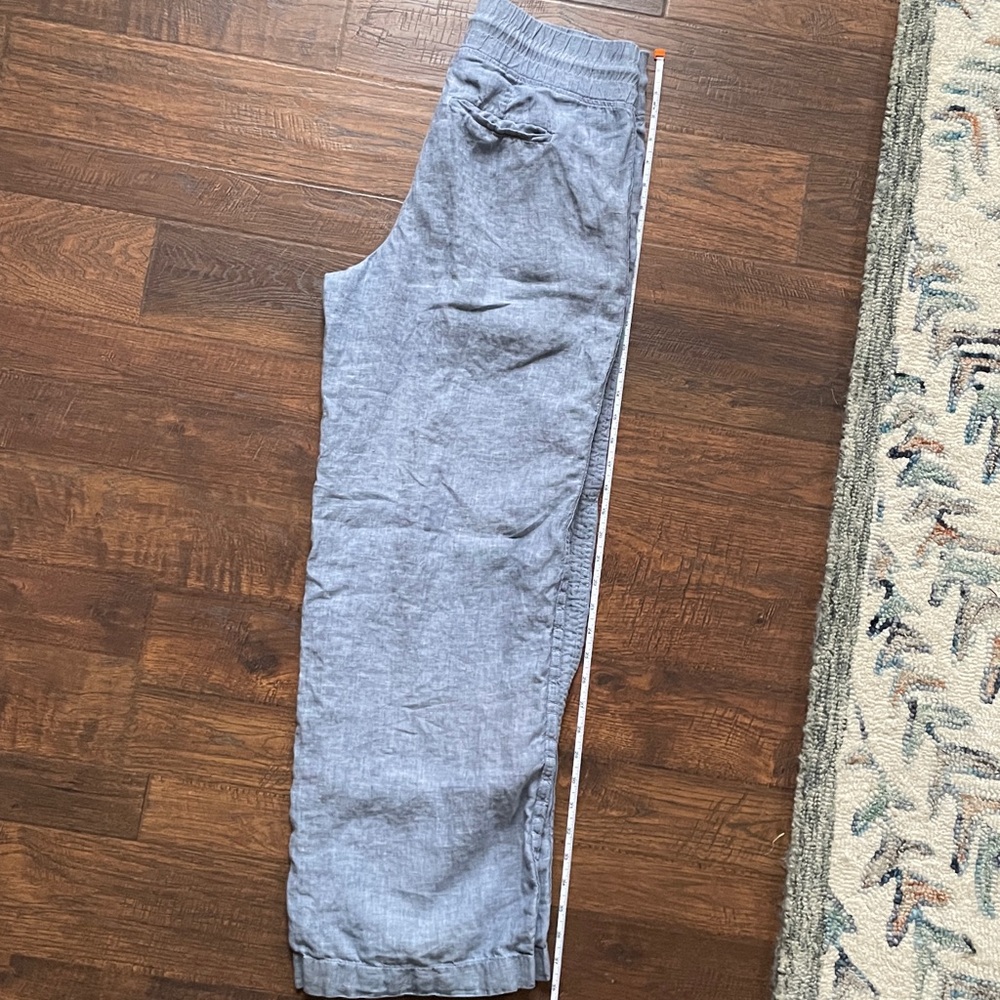 Athleta Cabo Linen Wide leg sz 10 - Picture 12 of 14